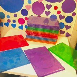 🌈🌈DVD Cases: 23 count lot